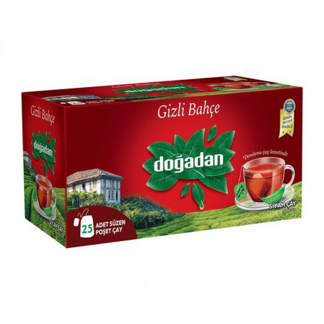 Doğadan Gizli Bahçe Bardak Poşet Çay 25'li Paket resmi