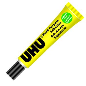 Uhu 37995 Çok Amaçlı Sıvı Yapıştırıcı Solventsiz 20 ml No: 12  resmi