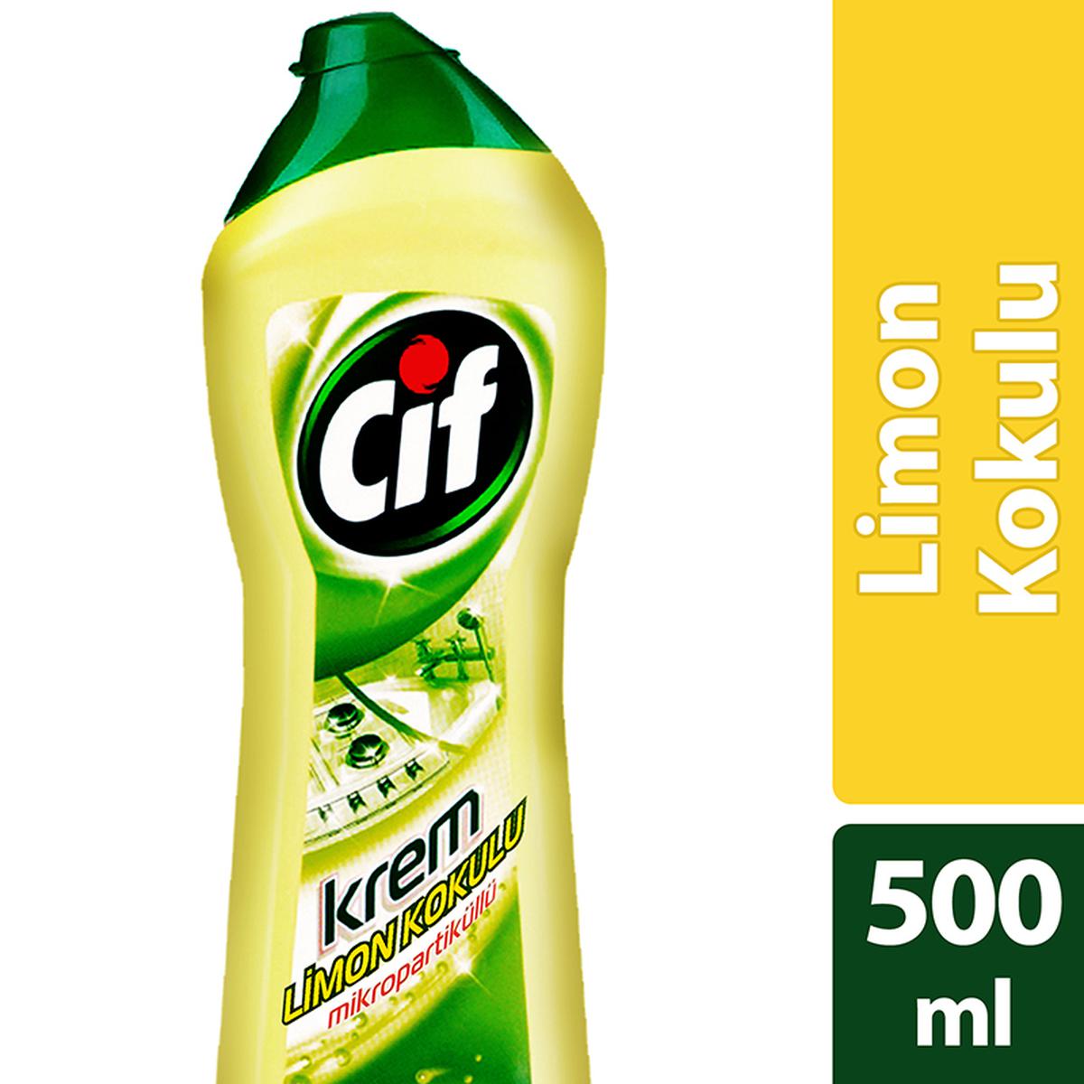 Cif Krem Temizleyici Limon Kokulu 500 Ml resmi