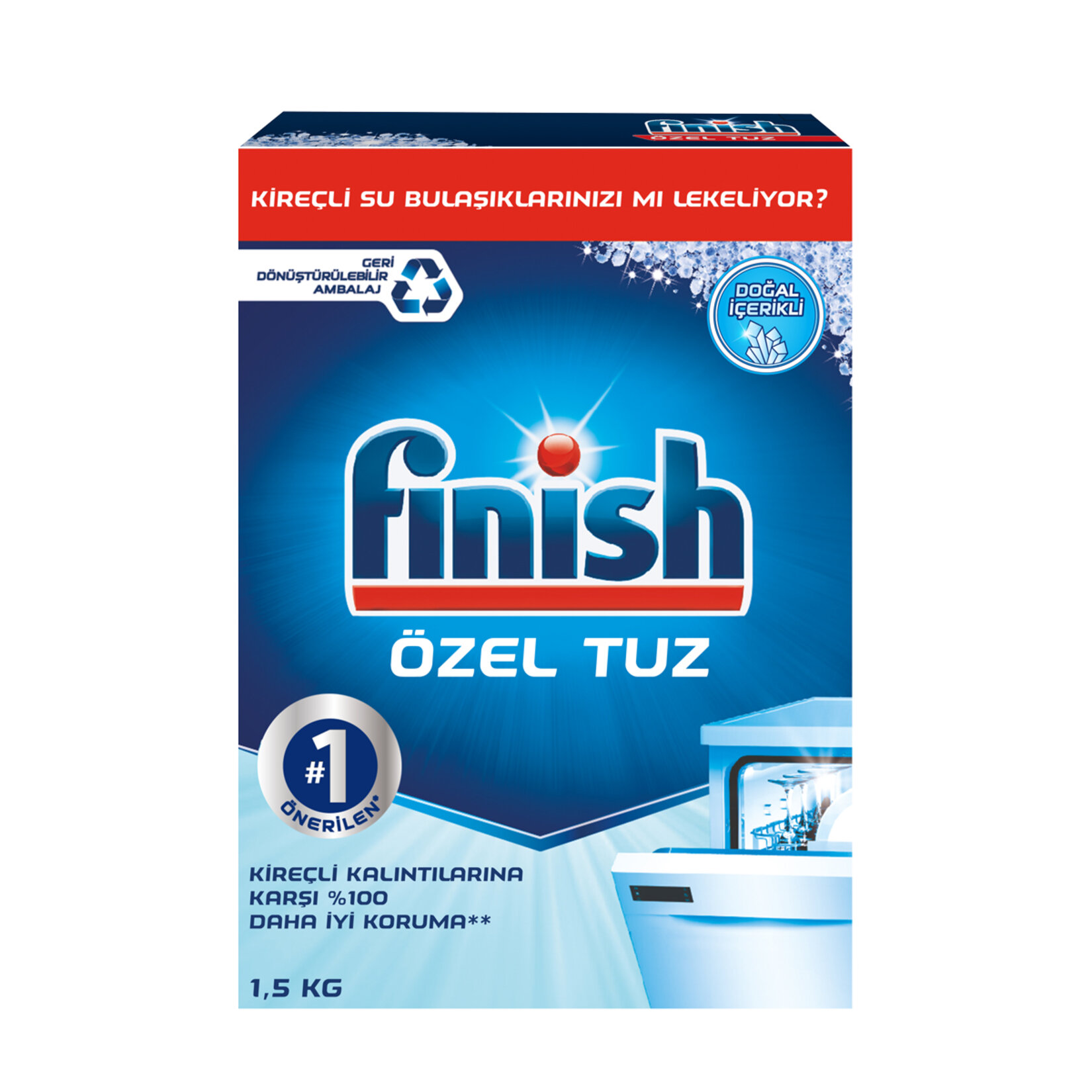 Finish Bulaşık Makinesi Tuzu 1500 Gr resmi