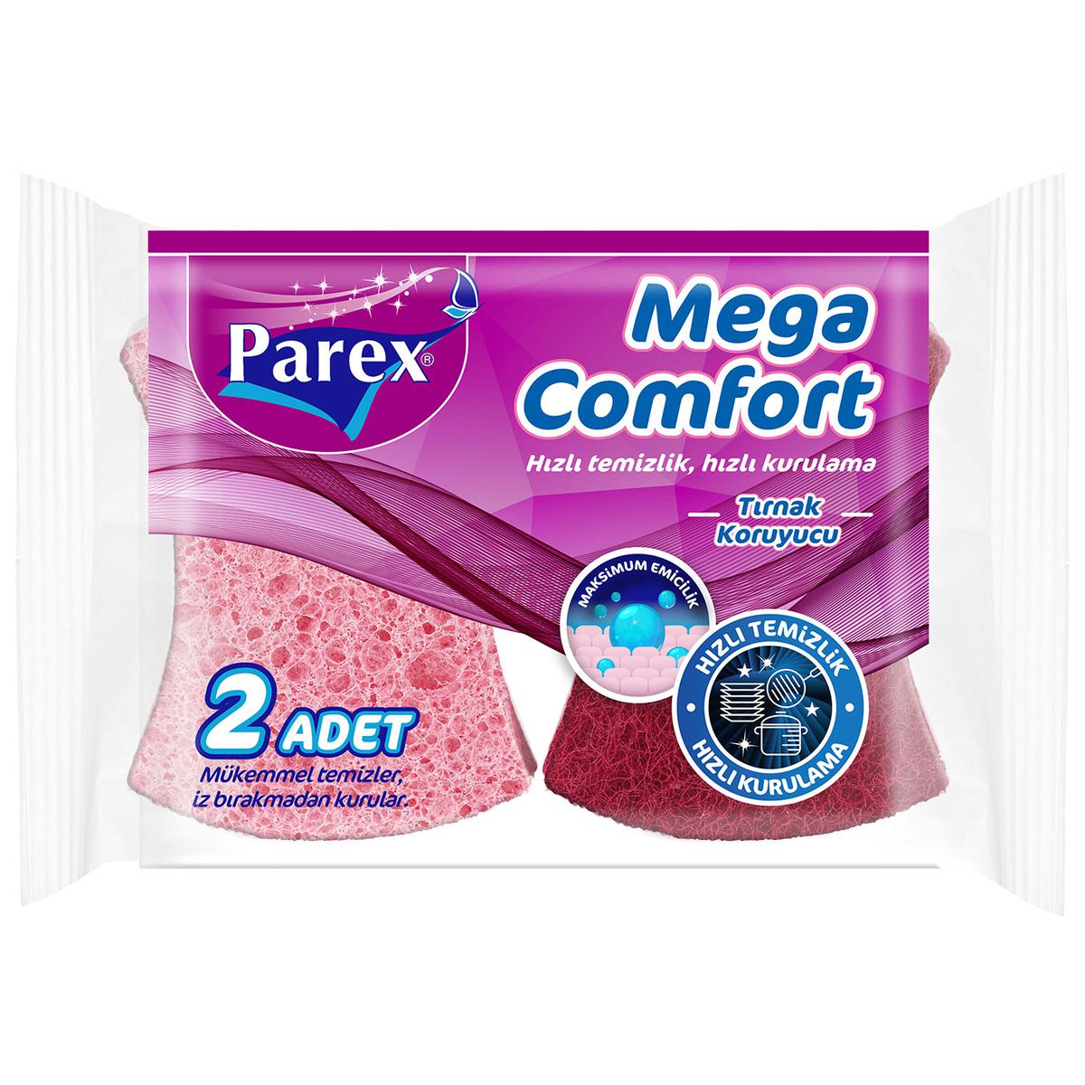 Parex Mega Comfort Sünger Oluklu 2'li resmi