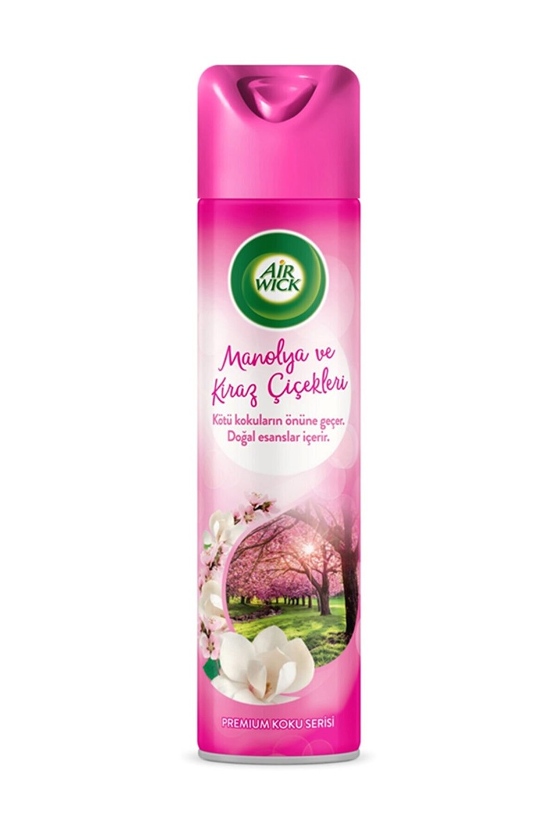 Air Wick Aerosol Manolya ve Kiraz Çiçeği 300 ml resmi