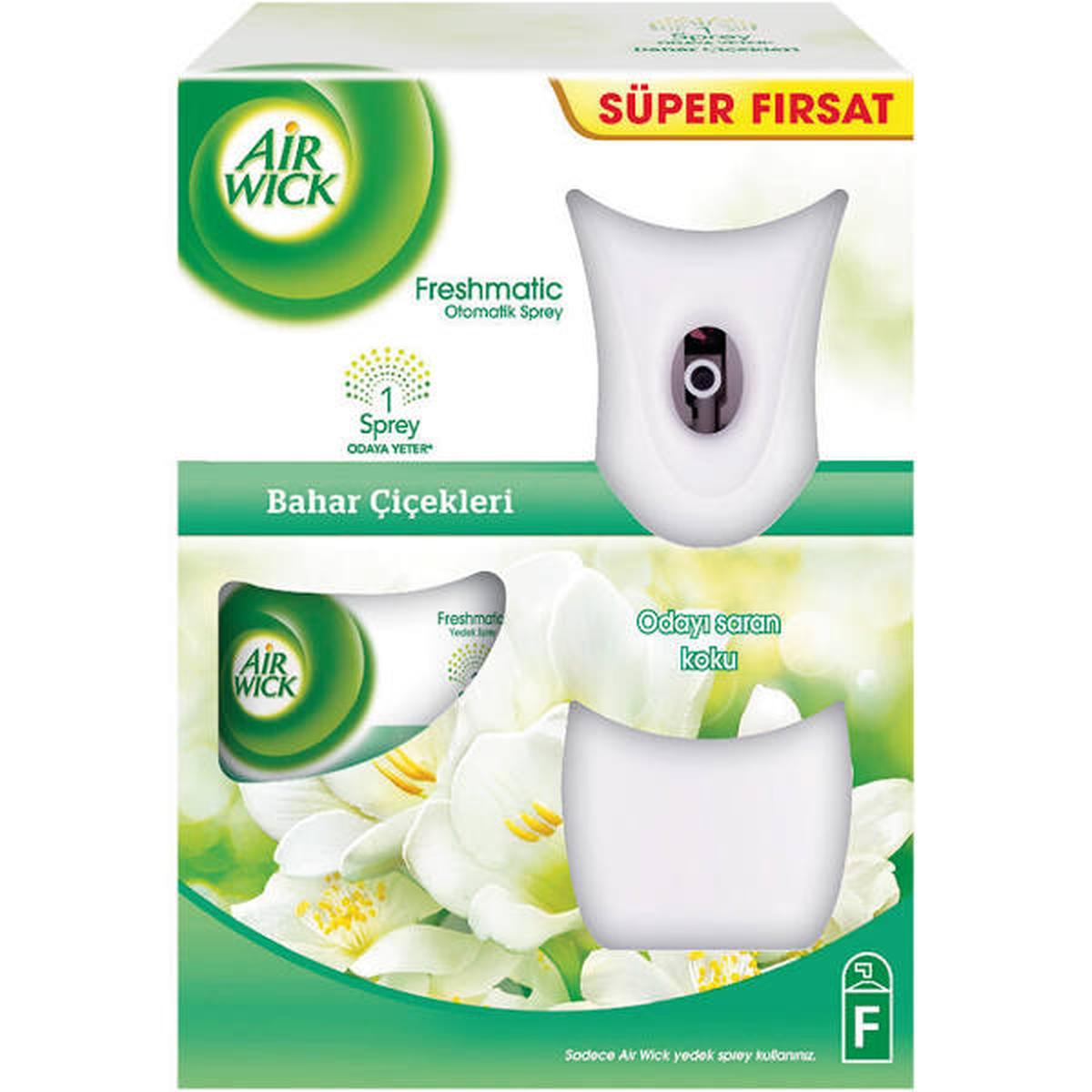 Air Wick Freshmatik Kit + Yedek Bahar Çiçekleri 250 ml resmi