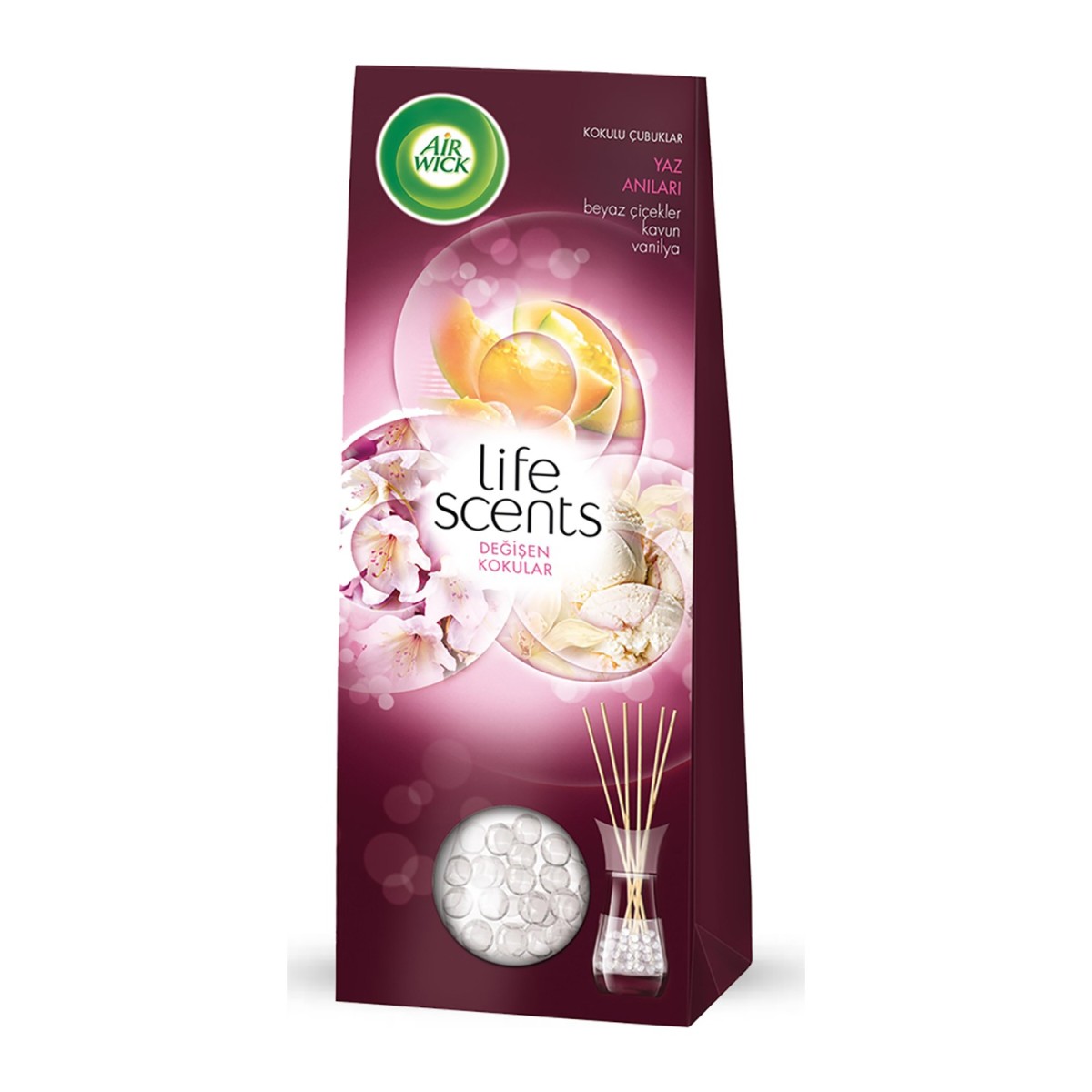 Air Wick Oda Kokusu Life Scents Kokulu Çubuklar - Yaz Anıları resmi