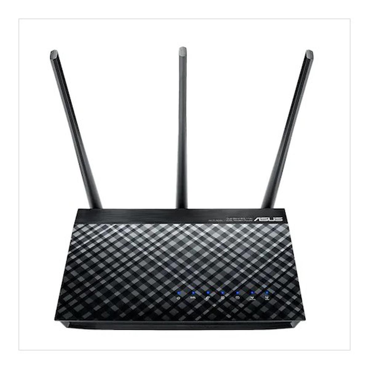 ASUS DSL-AC51  DualBand-Ebeveyn Kontrol Destekli-DLNA-VPN-ADSL-VDSL-FiBER-Modem Router resmi