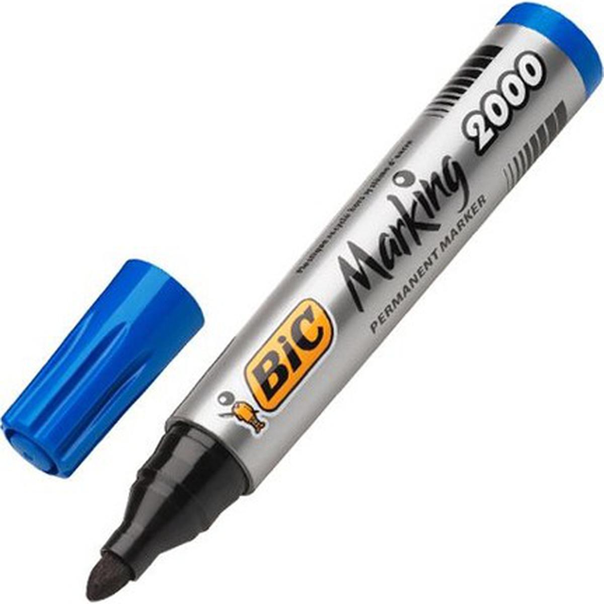 Bic 2000 Koli Kalemi Yuvarlak Uç Mavi resmi