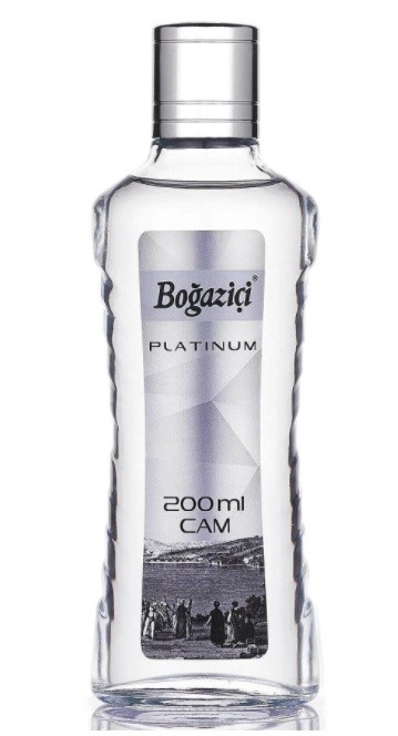 Boğaziçi Platinum Cam Şişe 200 ml resmi