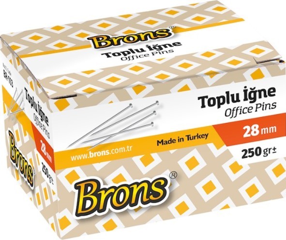 Brons BR-103 Toplu İğne No: 28 250 g resmi