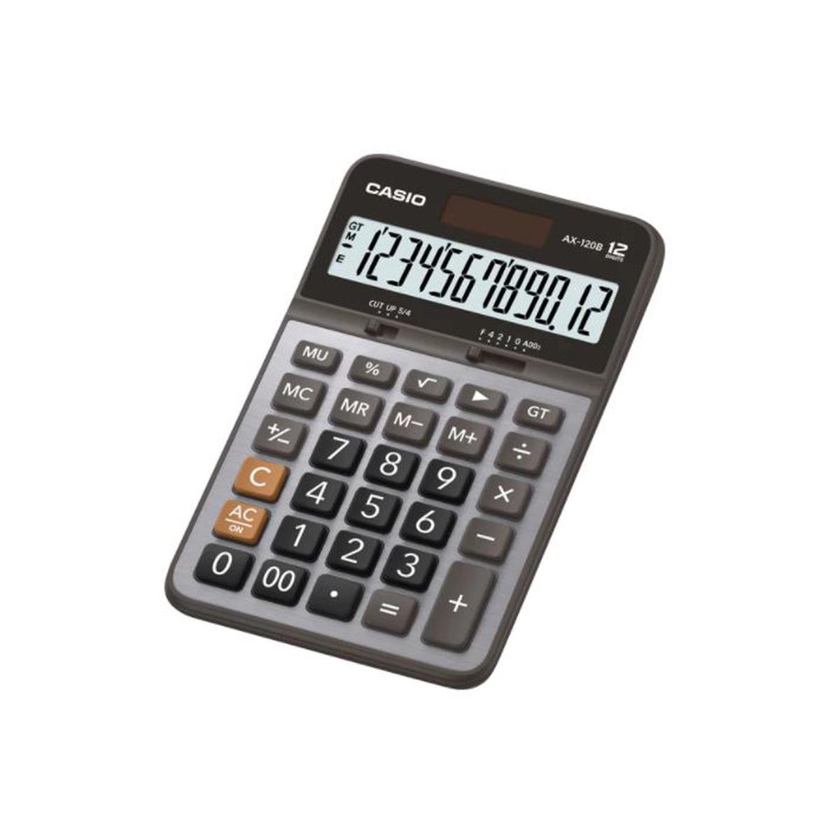 Casio AX-120B 12 Haneli Masaüstü Hesap Makinesi resmi