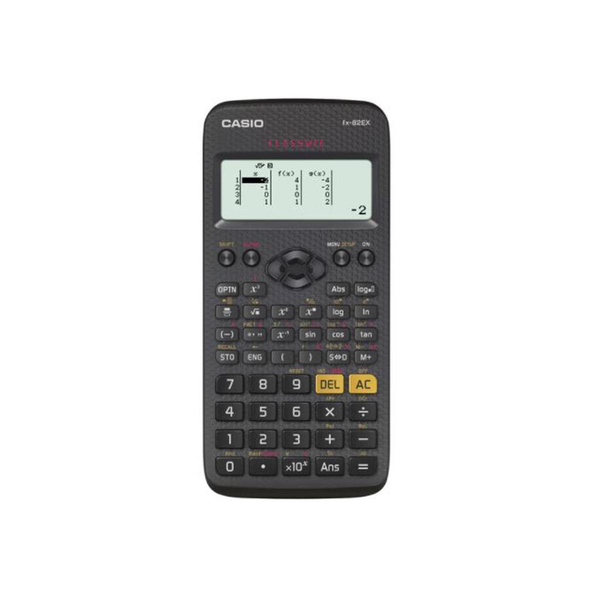 Casio FX-82EX 10+2 Haneli 274 Fonksiyonlu Bilimsel Hesap Makinesi resmi