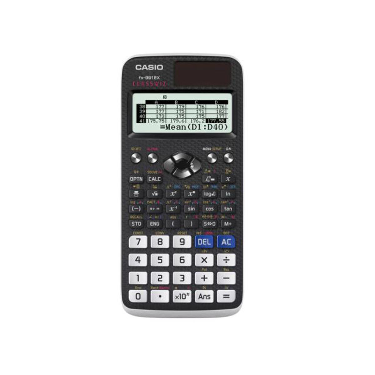 Casio FX-991EX 10+2 Haneli 552 Fonksiyonlu Bilimsel Hesap Makinesi resmi