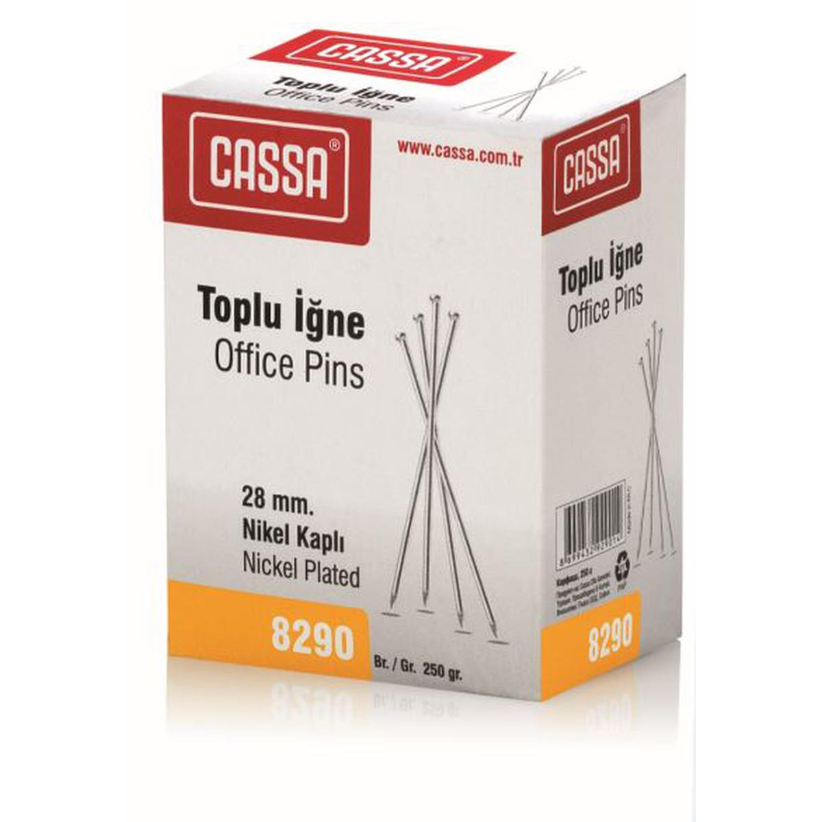 Cassa 8290 Toplu İğne 28 mm 250 g resmi