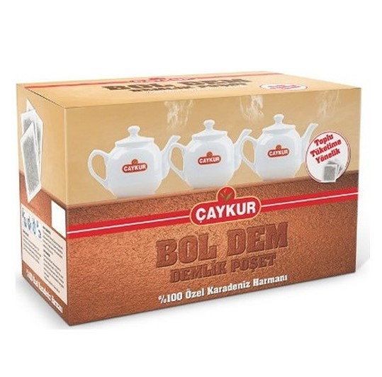 Çaykur Edt Demlik Süzen Poşet Çay Boldem 25 g x 30'lu Paket resmi