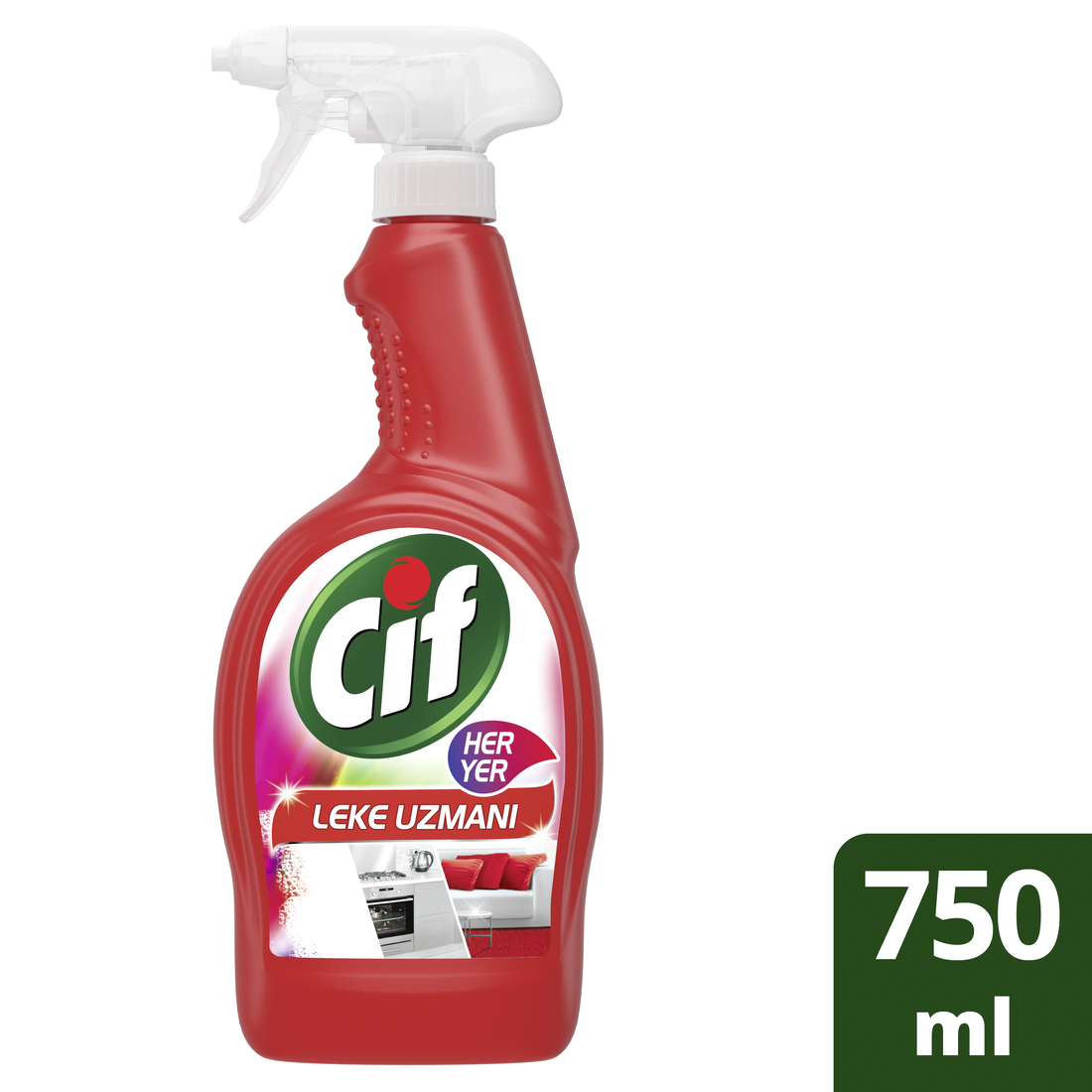 Cif Sprey Kırmızı Her Yer 750 ml resmi