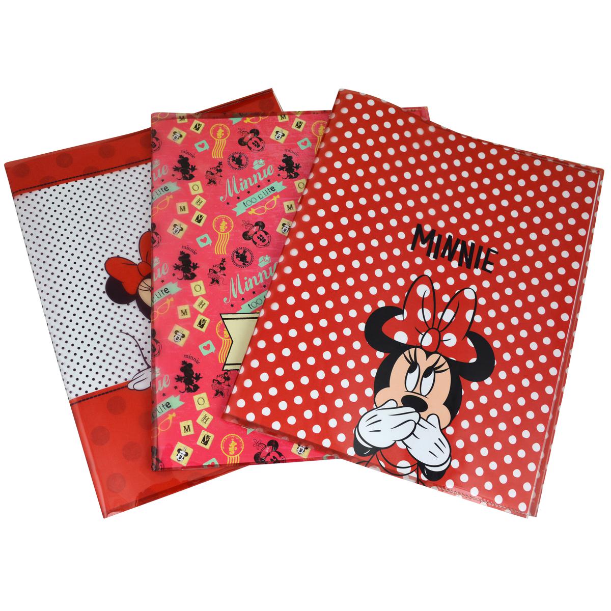 Disney Hazır A4 Defter Kabı 3'lü Paket Asorti Desenler resmi