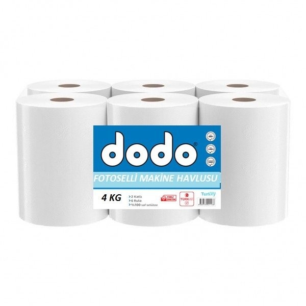 Dodo Fotoselli Makine Havlusu 21 cm 4 kg Koli İçi 6 Adet resmi