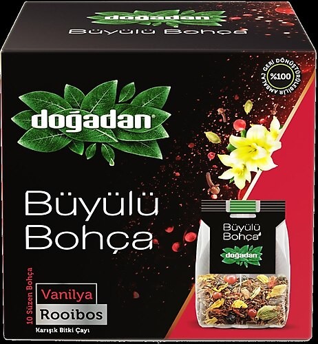 Doğadan Büyülü Bohça Vanilya Rooibos Çayı 10'lu Paket resmi