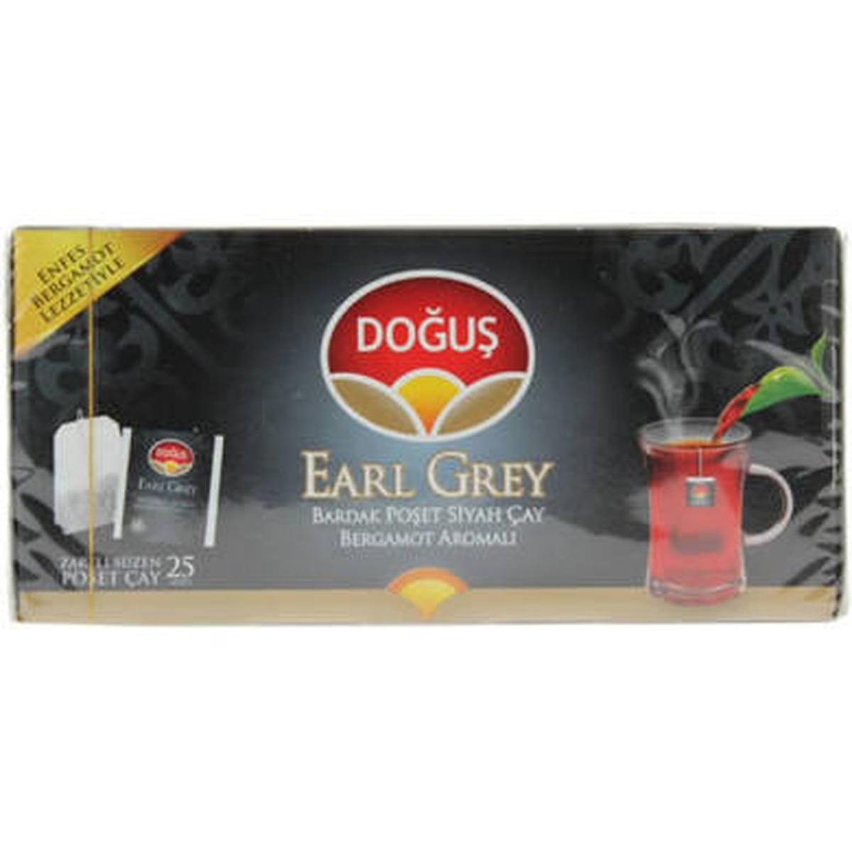 Doğuş Earl Grey Bardak Poşet Çay 2 g x 25'li Paket resmi