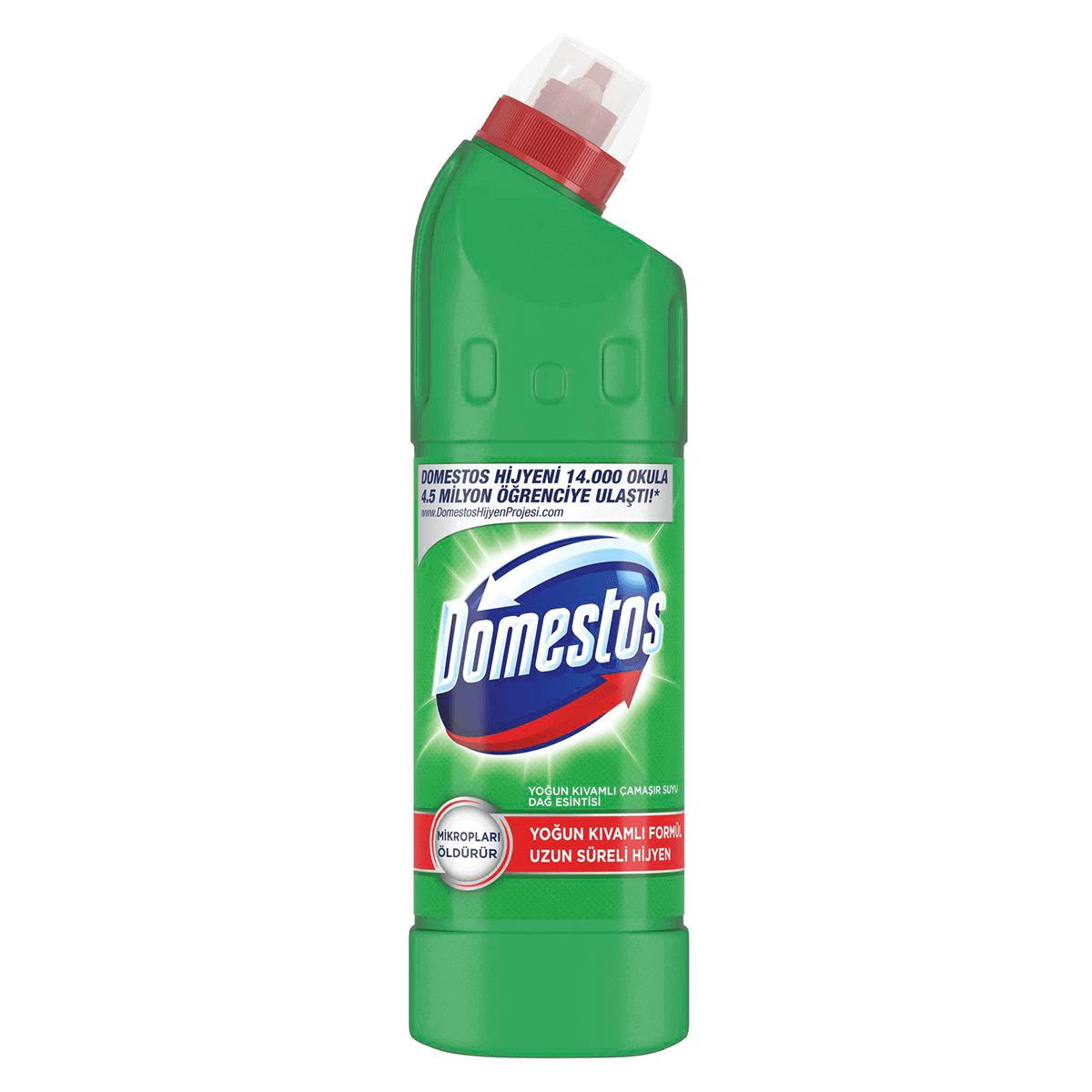 Domestos Yoğun Kıvamlı Çamaşır Suyu Dağ Esintisi - 750 ml resmi