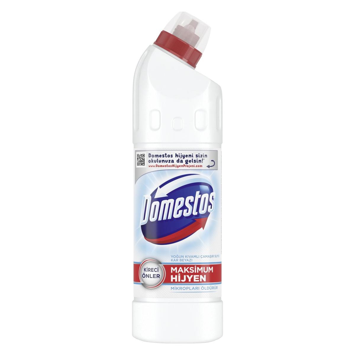 Domestos Yoğun Kıvamlı Çamaşır Suyu Kar Beyazı - 750 ml resmi