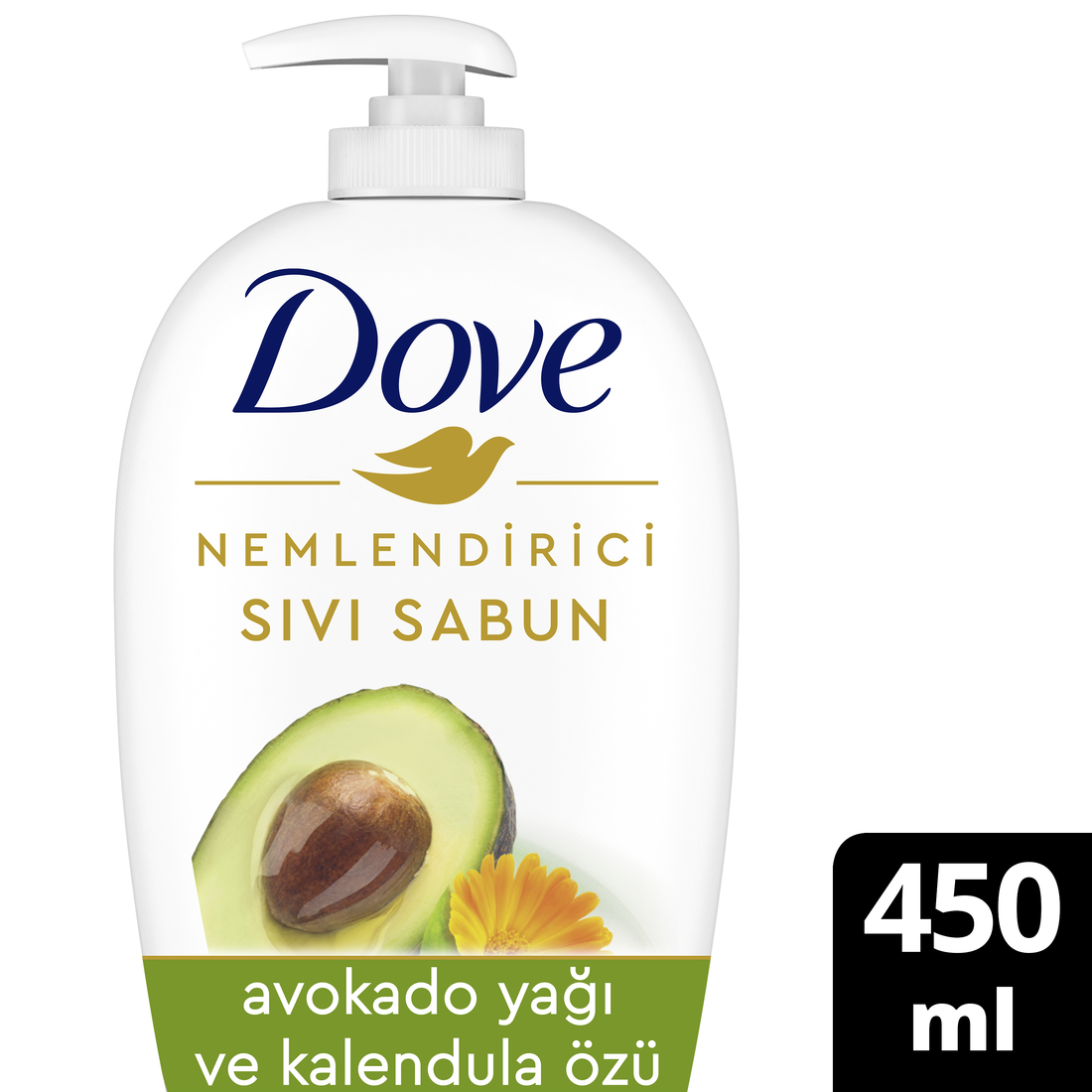 Dove Avocado & Calendula 450 ml resmi