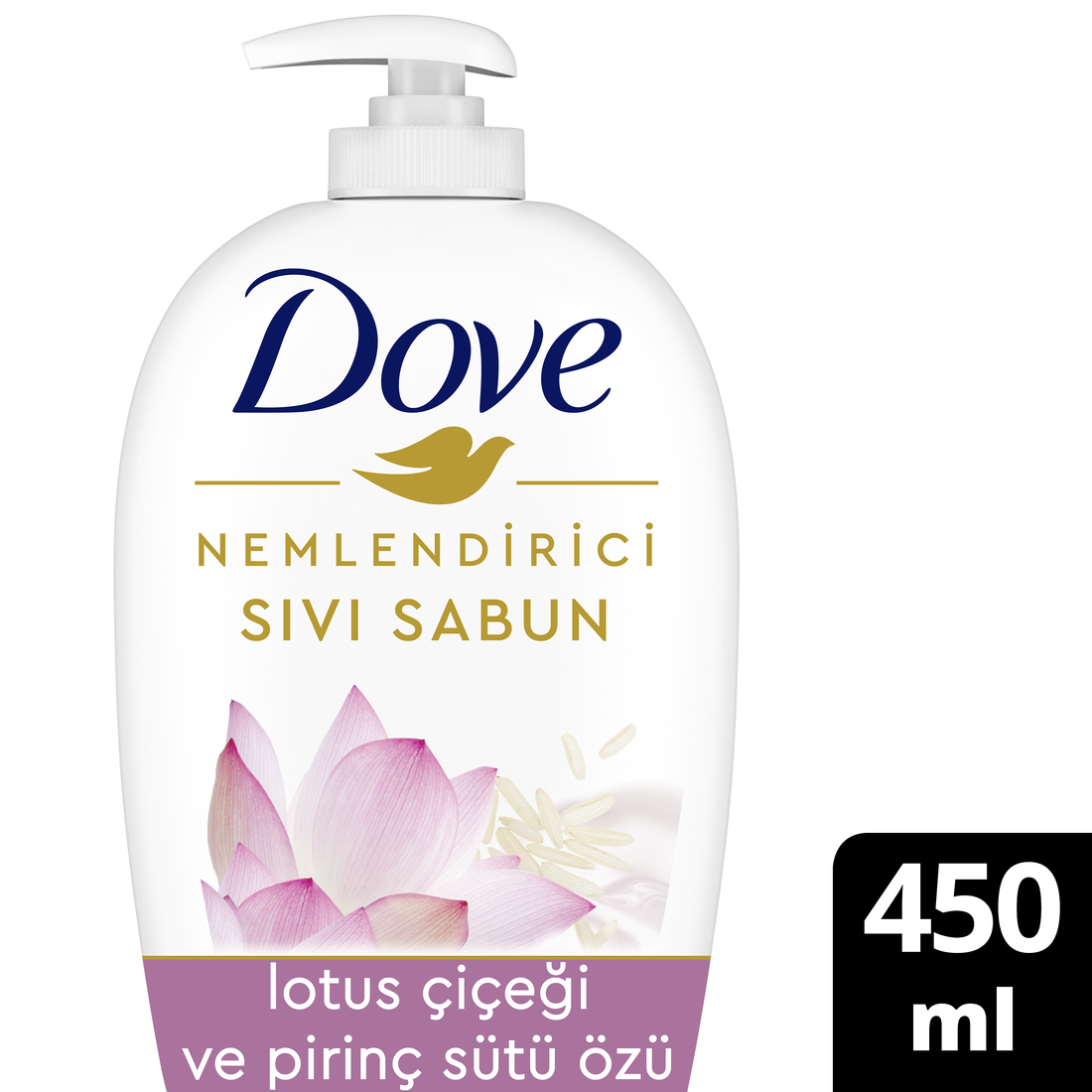 Dove Lotus & Rice 450 ml resmi