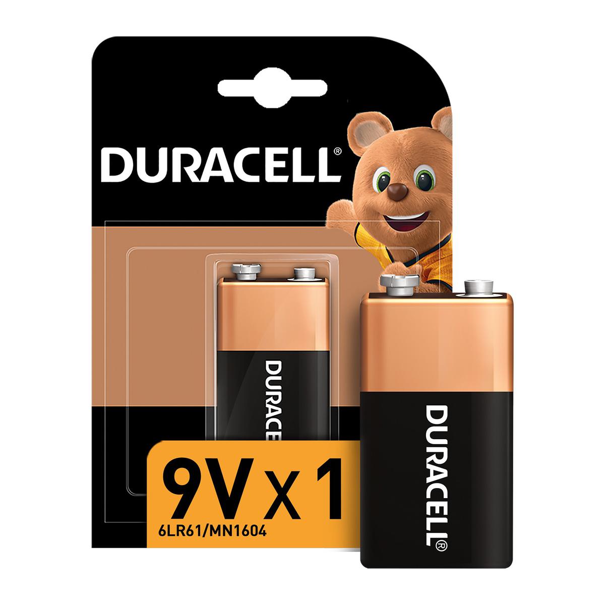 Duracell 6LR61 Alkalin 9V Kare Pil resmi