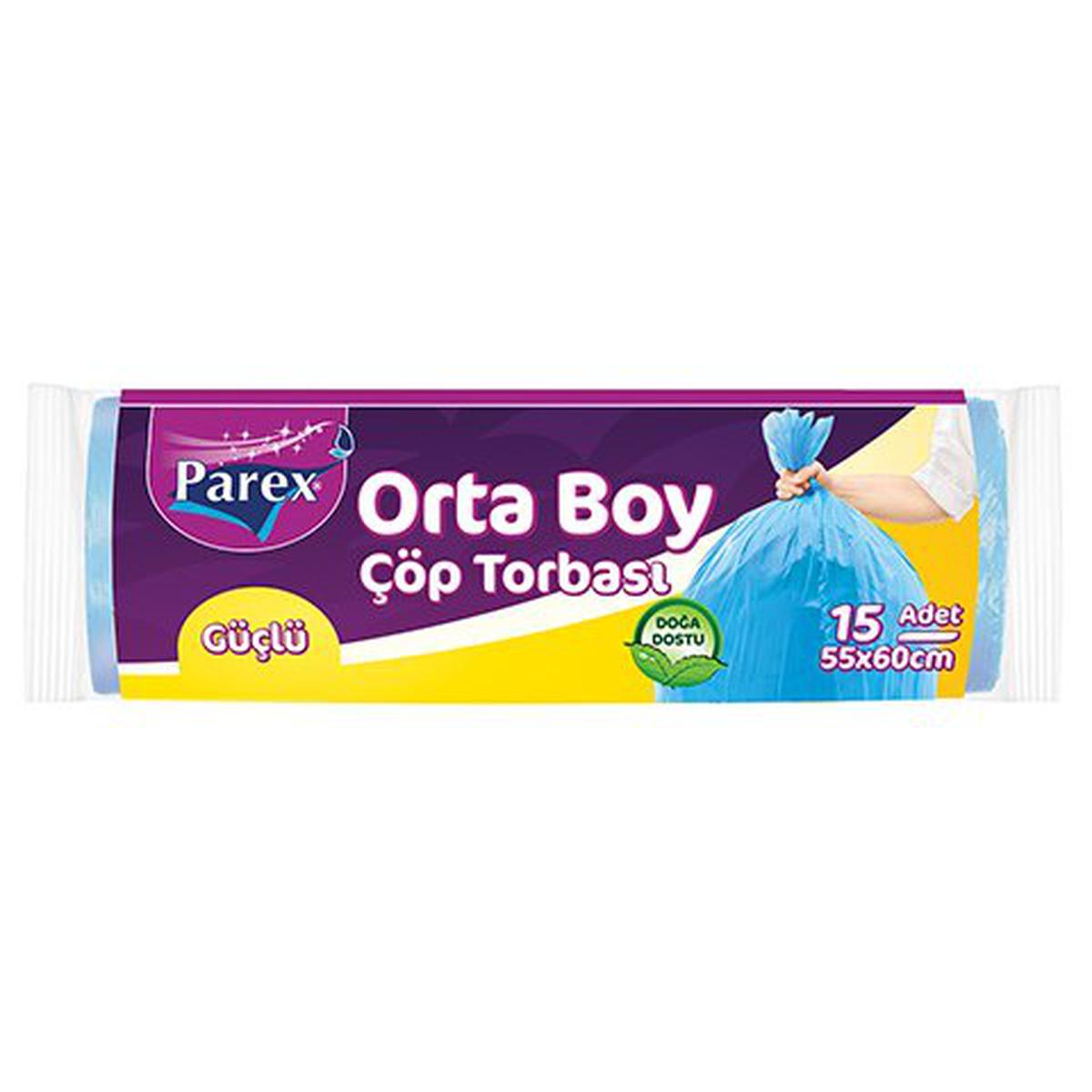 Parex Güçlü Çöp Torbası Orta Boy resmi