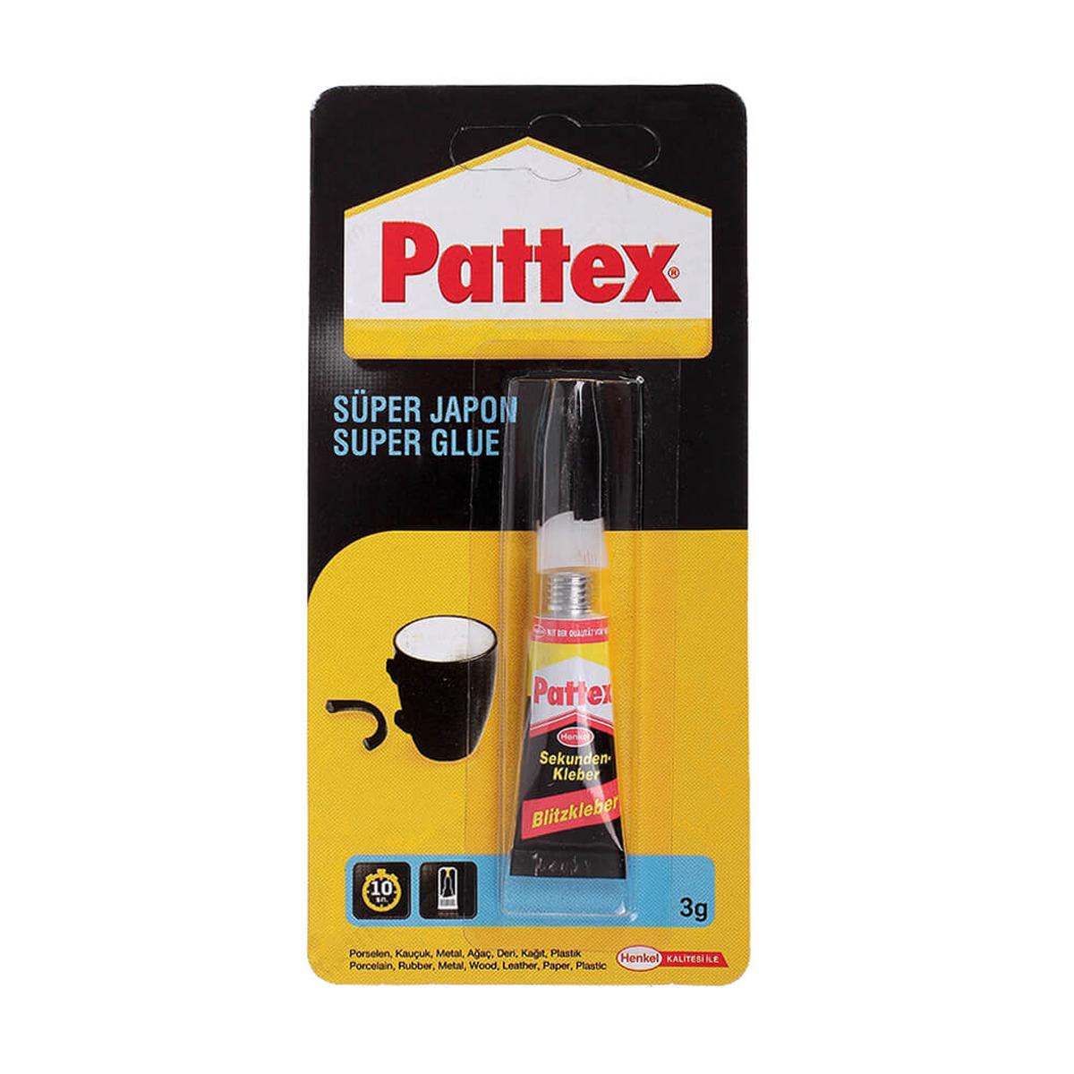 Pattex 177767 Süper Japon Yapıştırıcı 3 g resmi