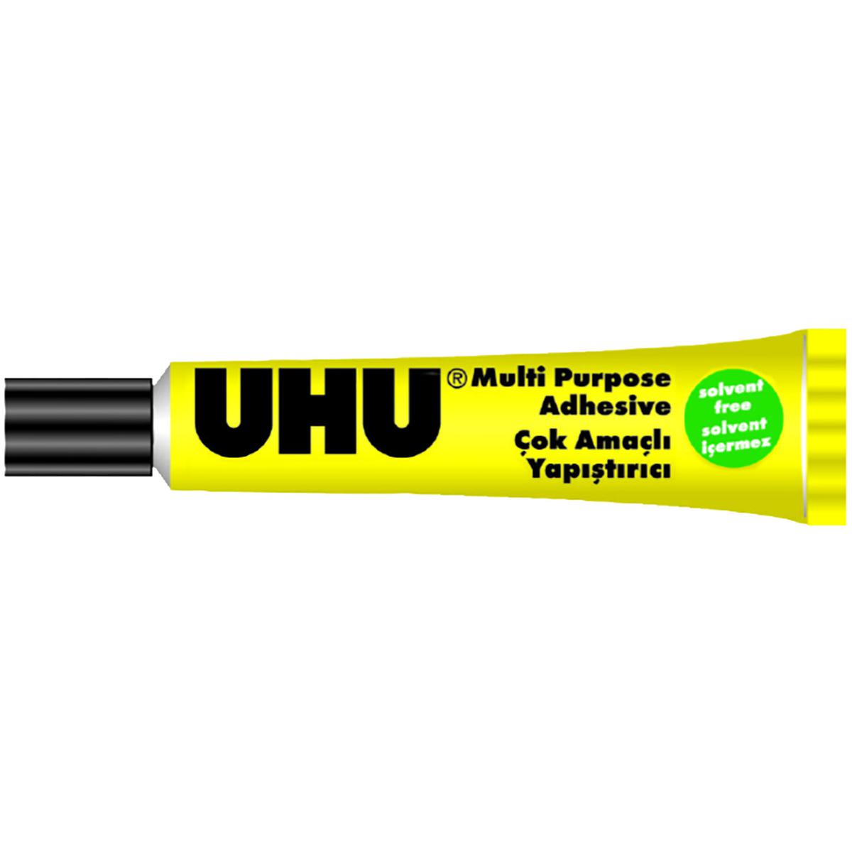 Uhu 38060 Çok Amaçlı Solventsiz Sıvı Yapıştırıcı 60 ml No: 6  resmi