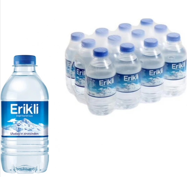 Erikli Su 0.33 l 12'li Paket resmi