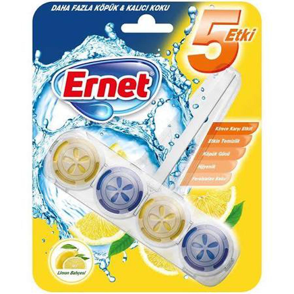 Ernet Wc Blok Premium Tekli Limon Bahçesi 57gr resmi