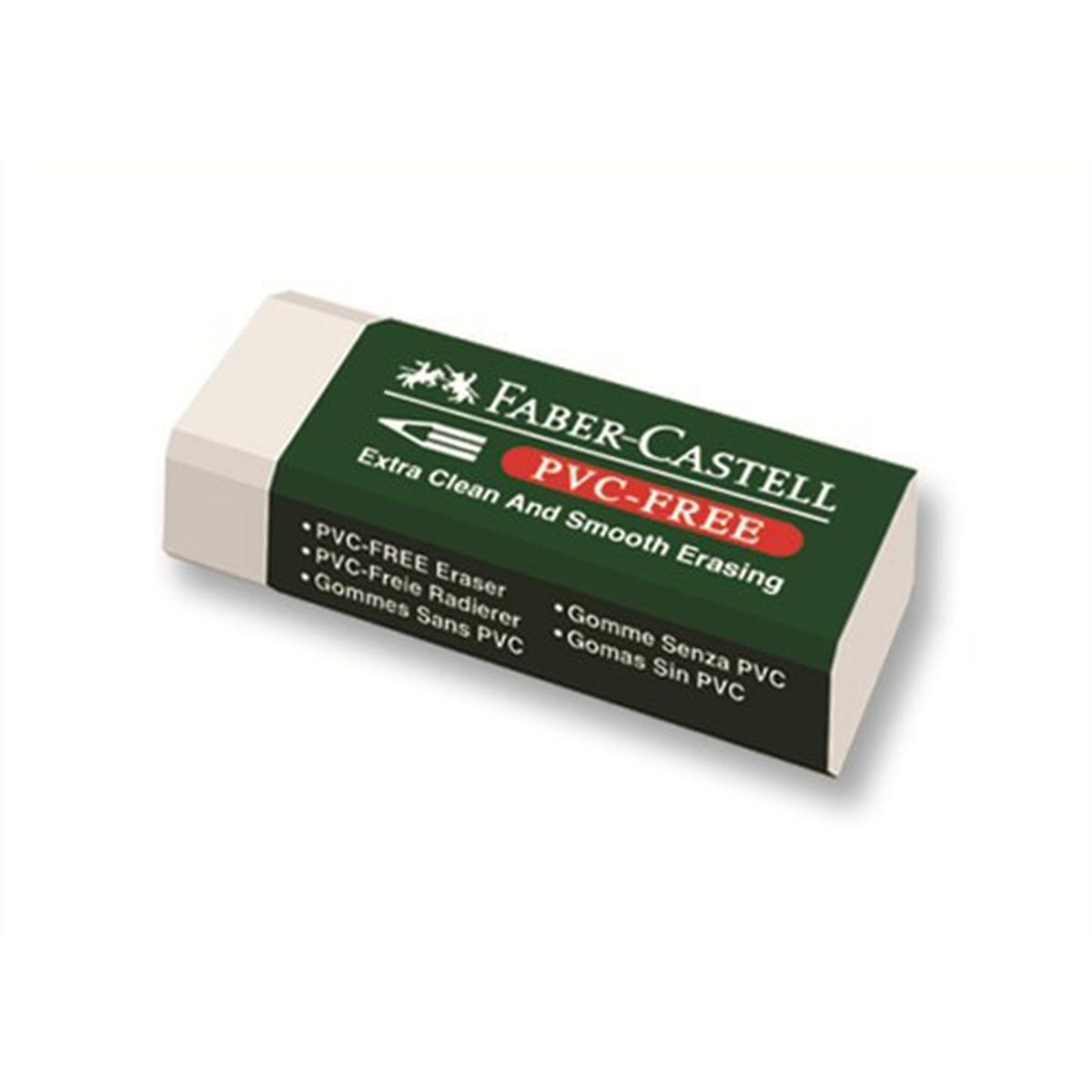 Faber-Castell 7085/30 Silgi Beyaz resmi