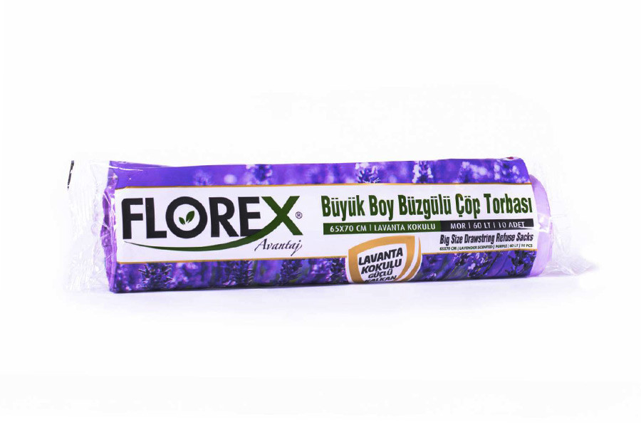 Florex Lavanta Kokulu Büzgülü Büyük 65 x 70 cm resmi