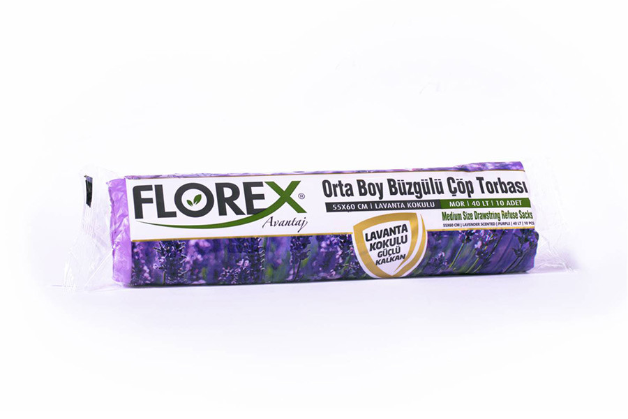 Florex Lavanta Kokulu Büzgülü Orta 55 x 60 cm resmi