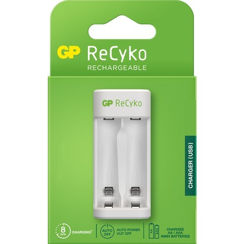 GP ReCyKo E211 USB 2'li Pil Şarj Cihazı resmi