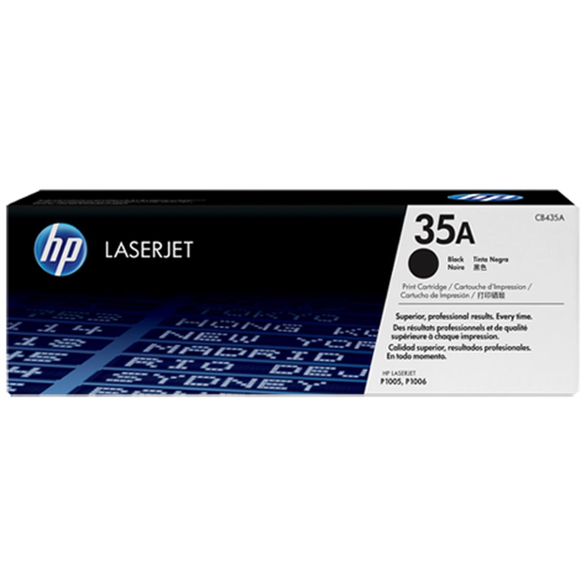 HP 35A Siyah Toner 1500 Sayfa CB435A resmi