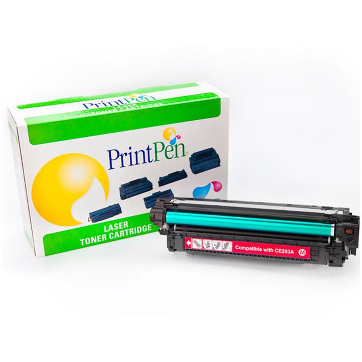 Printpen HP CE253A CE403A / Canon CRG-723 Kırmızı Muadil Toner - 7000 Sayfa resmi