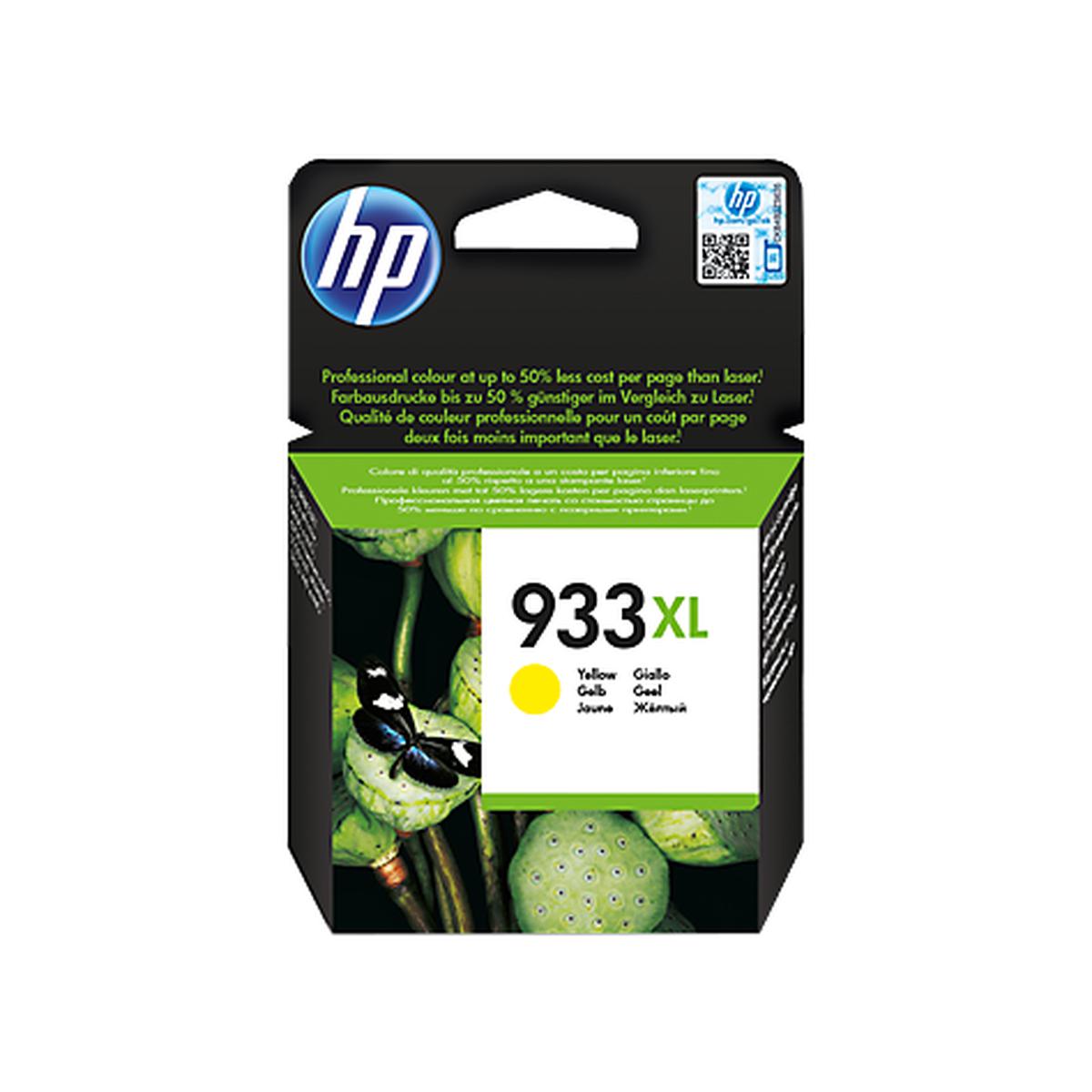 HP 933XL Orijinal Sarı Mürekkep Kartuşu (CN056AE) - 825 Sayfa resmi