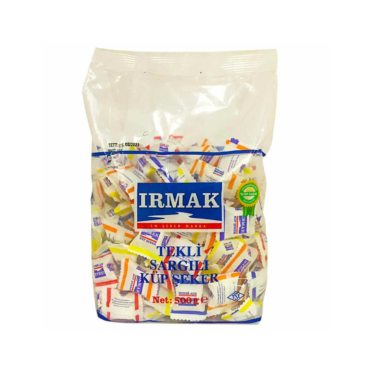 Irmak Küp Şeker Tek Sargılı 500 g resmi