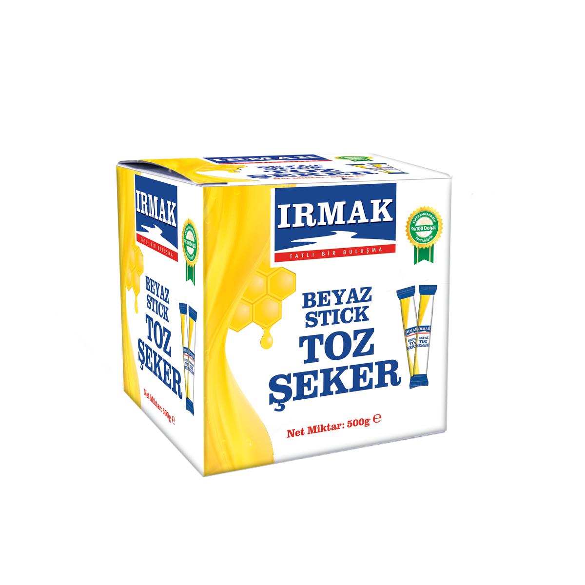 Irmak Stick Şeker Beyaz 500 g 125 Adet resmi