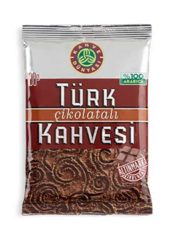 Kahve Dünyası Türk Kahvesi Çikolatalı 100 g resmi