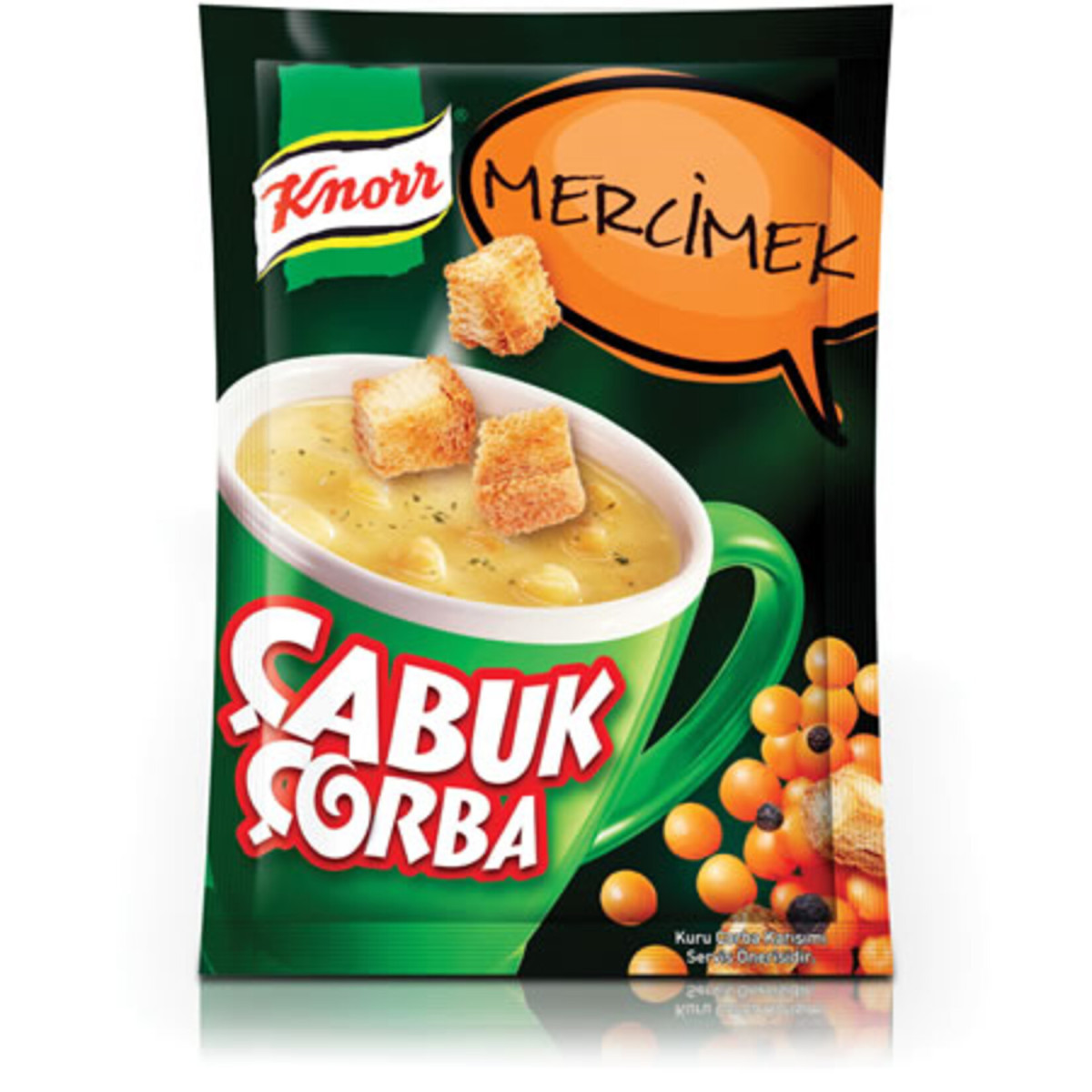 Knorr Çabuk Çorba Mercimek 22 gr resmi