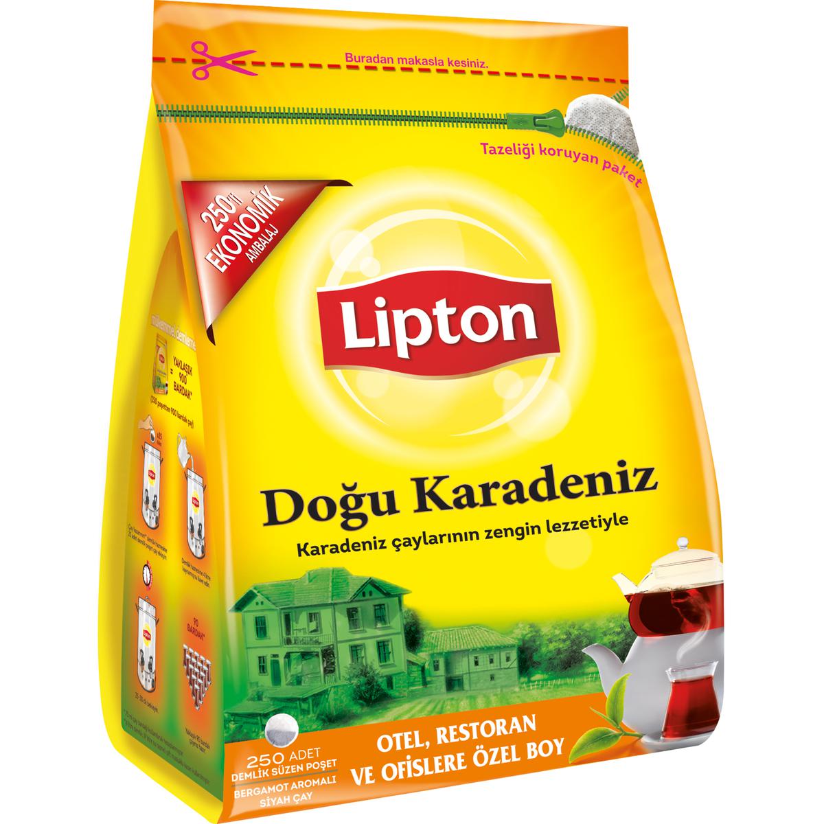 Lipton Demlik Poşet Çay Doğu Karadeniz 250'li resmi