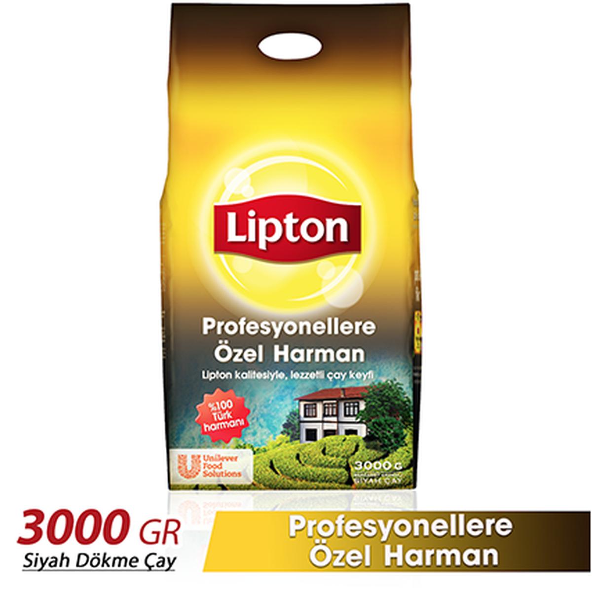 Lipton Profesyonellere Özel Harman Dökme Çay 3000 g resmi