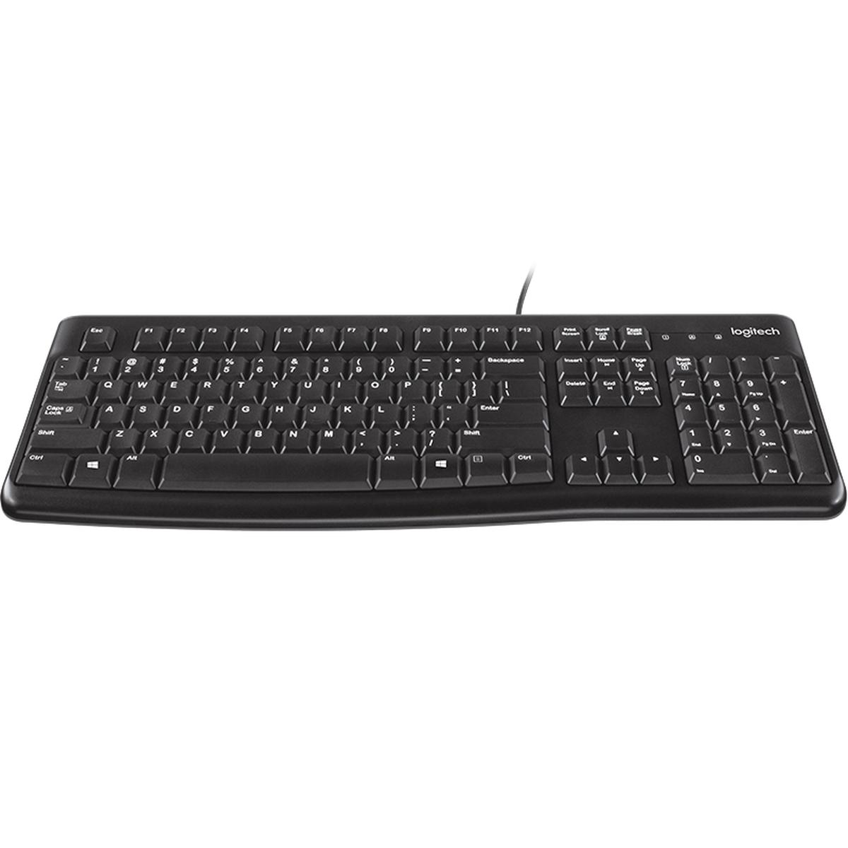 Logitech MK120 USB Kablolu Klavye ve Mouse Seti (920-002560) resmi