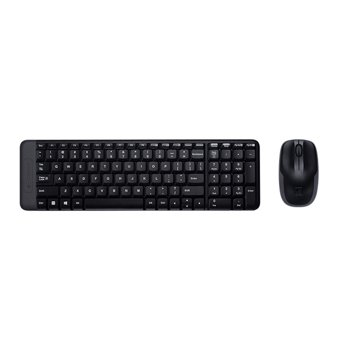 Logitech MK220 Kablosuz Klavye ve Mouse Seti (920-003163) resmi