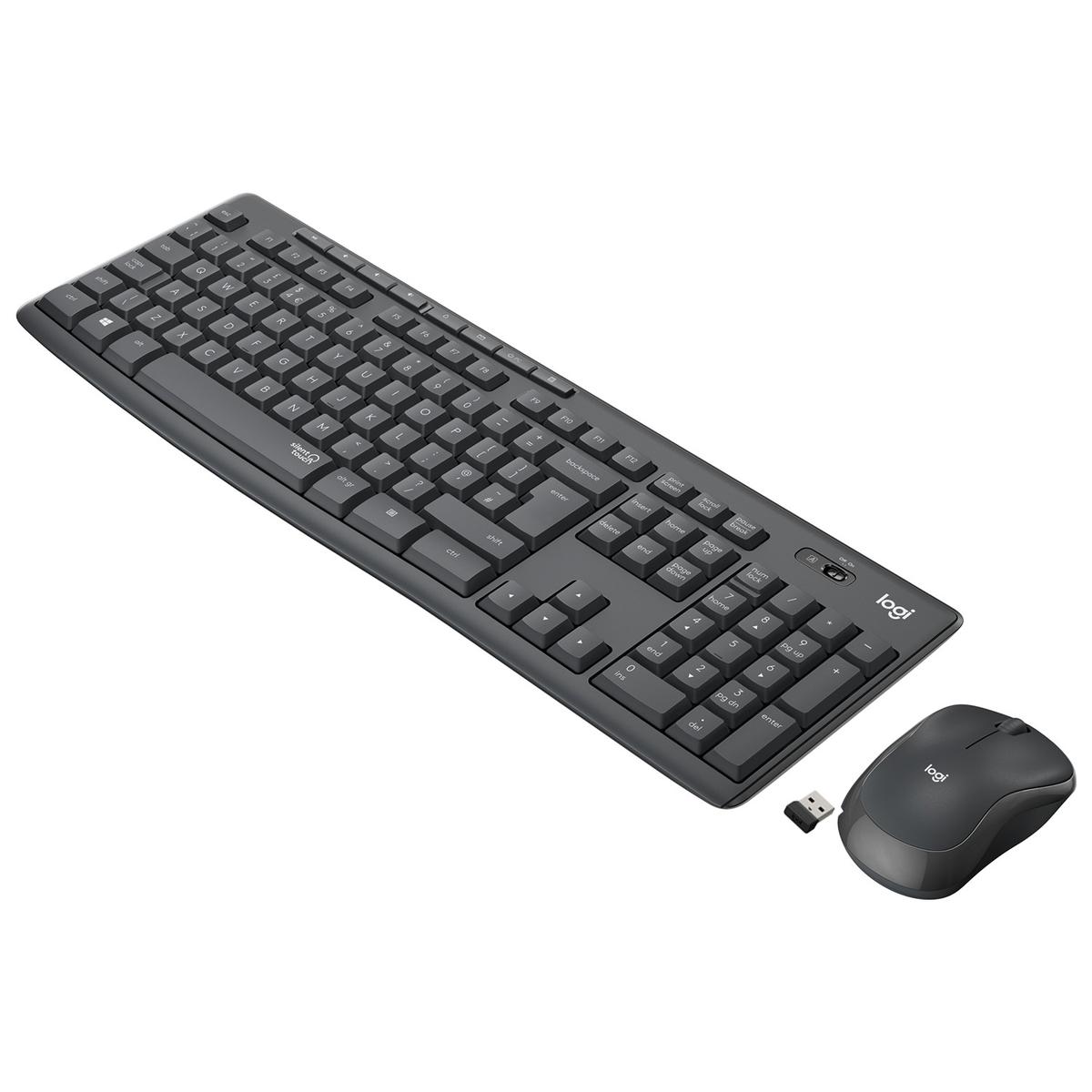 Logitech MK295 Kablosuz Klavye Mouse Seti (920-009804) resmi