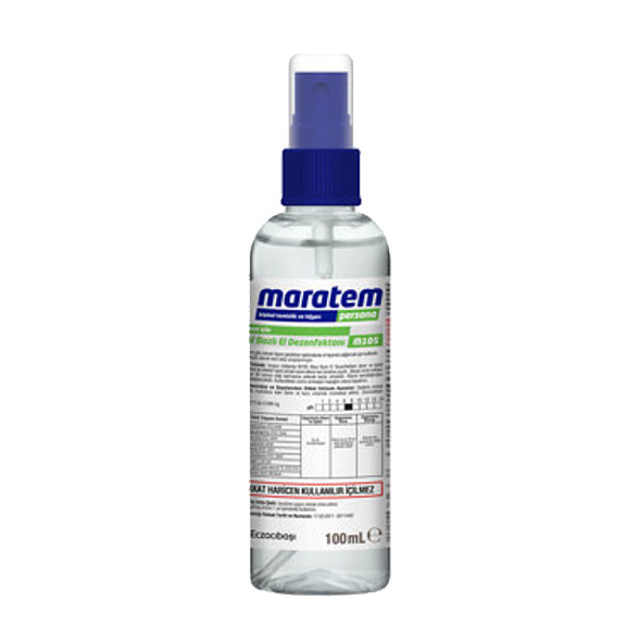 Maratem M105 Alkol Bazlı El Dezenfektanı 100 ml resmi