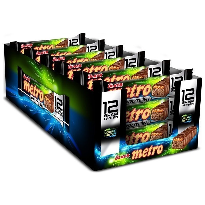 Metro Protein Bar 45 g 18'li Paket resmi